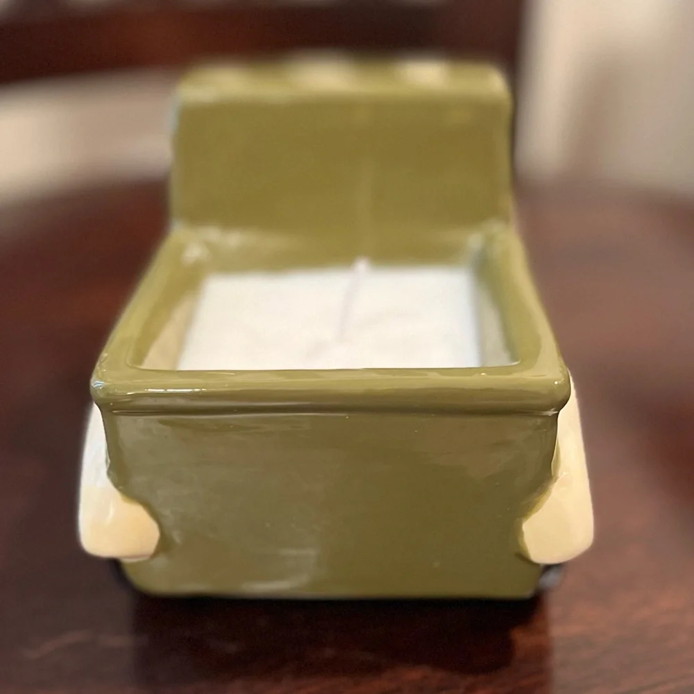 NEW Ceramic Farmhouse/Harvest Truck Candle by Celebrate Together
